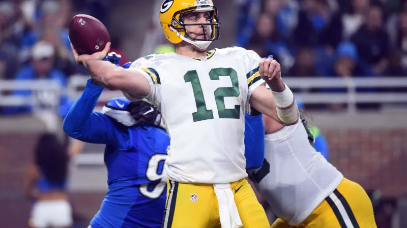 Aaron Rodgers - quarterback Green Bay Packers