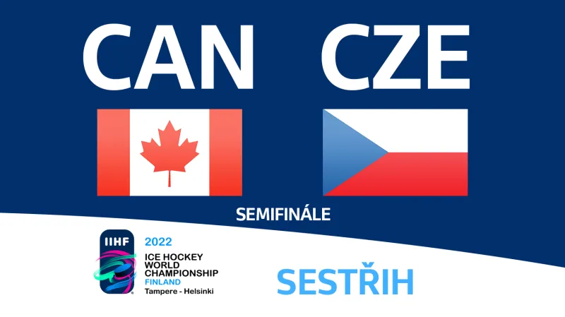 Sestřih semifinále Kanada - Česko