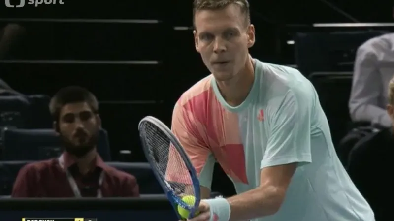 Berdych nezvládl duel s Murraym a prohrál 6:7 a 5:7