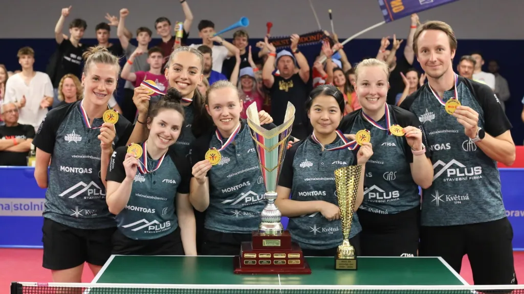 Stolní tenistky Hodonína