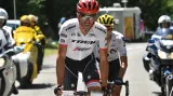 Alberto Contador a za ním Mikel Landa