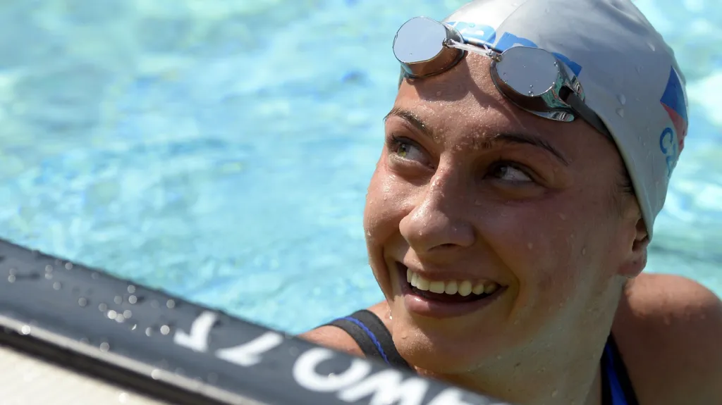 Závadová se chystá na ME v plavání