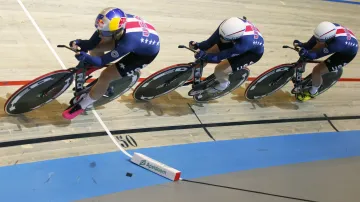 Americká stíhací sestava žen na MS v Apeldoornu