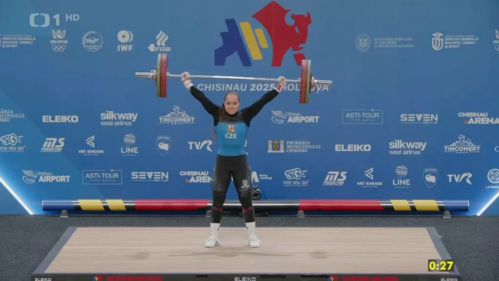 Vzpěračka Ježková na ME překonala dva osobní rekordy