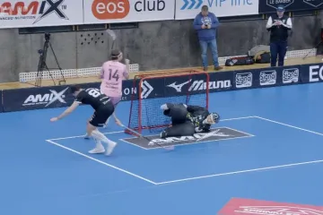 Sestřih utkání florbalistů Mladá Boleslav – Falun