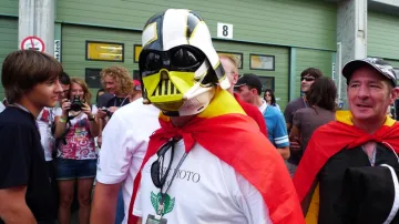 Fanoušek na Masarykově okruhu