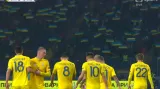 Gól v utkání Ukrajina - Česko: Malinovskij - 1:0 (43. min.)