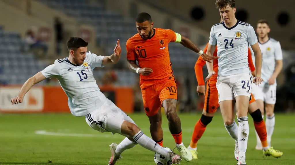 Utkání Nizozemsko - Skotsko