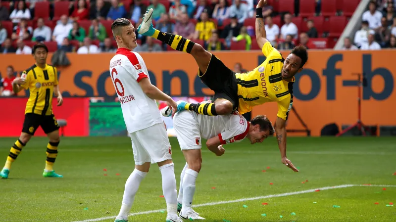 Utkání Augsburg - Dortmund