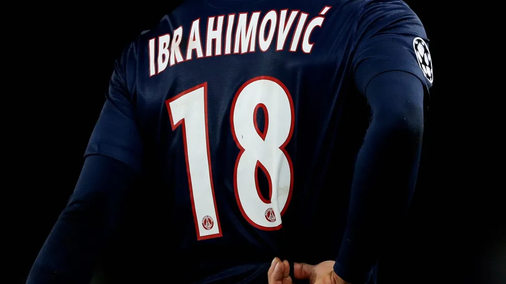 Zlatan Ibrahimovič v dresu PSG