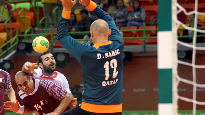 Zápas skupiny A Tunisko - Katar