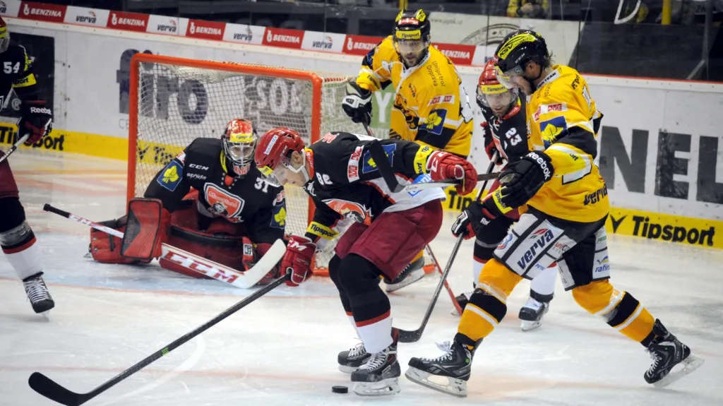 Utkání Litvínov - Hradec Králové