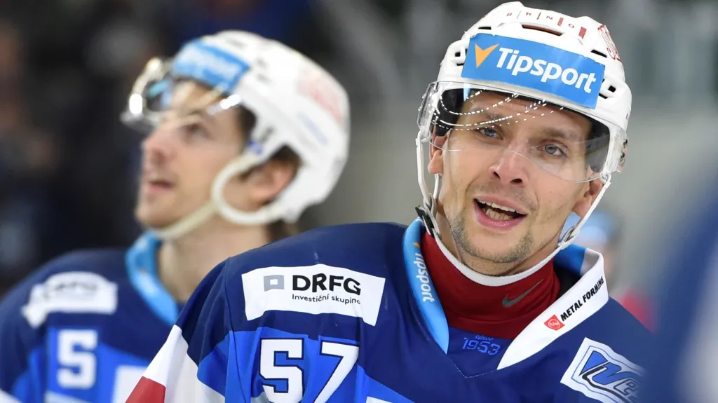 Jan Hruška v utkání s Vítkovicemi