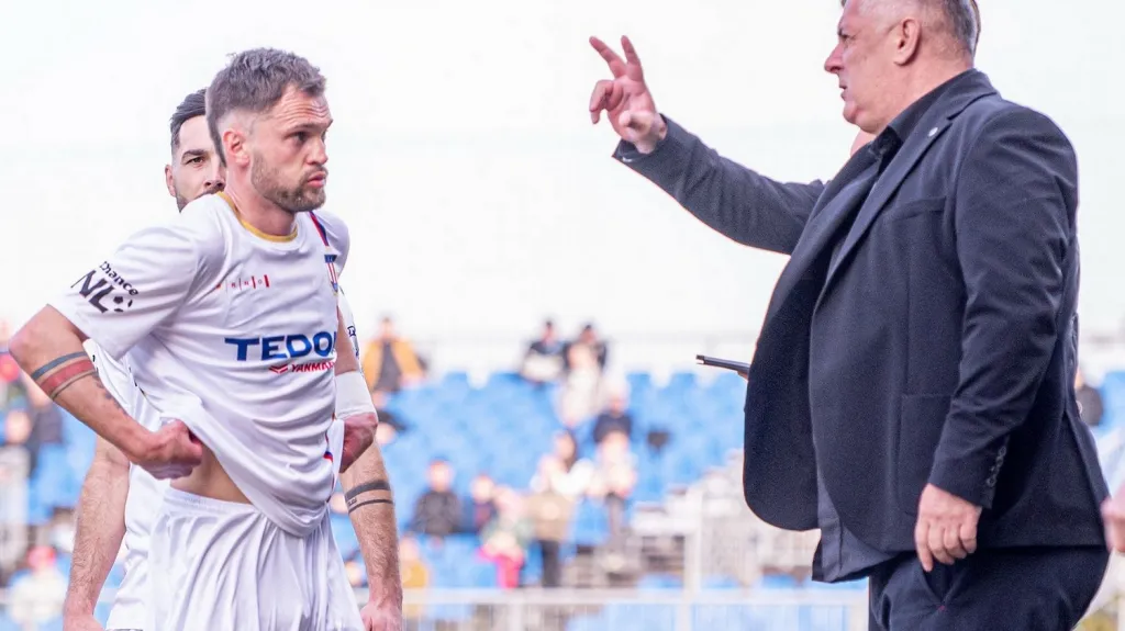 Milan Valachovič s fotbalisty Líšně