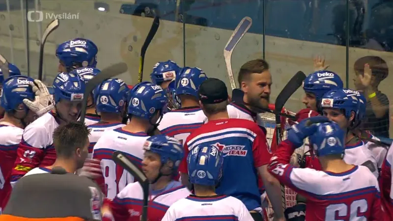 Rozhodující pasáž utkání Česko – Indie