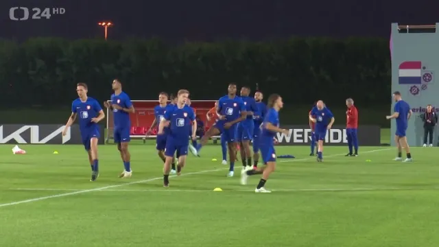 Před utkáním Nizozemsko - Argentina