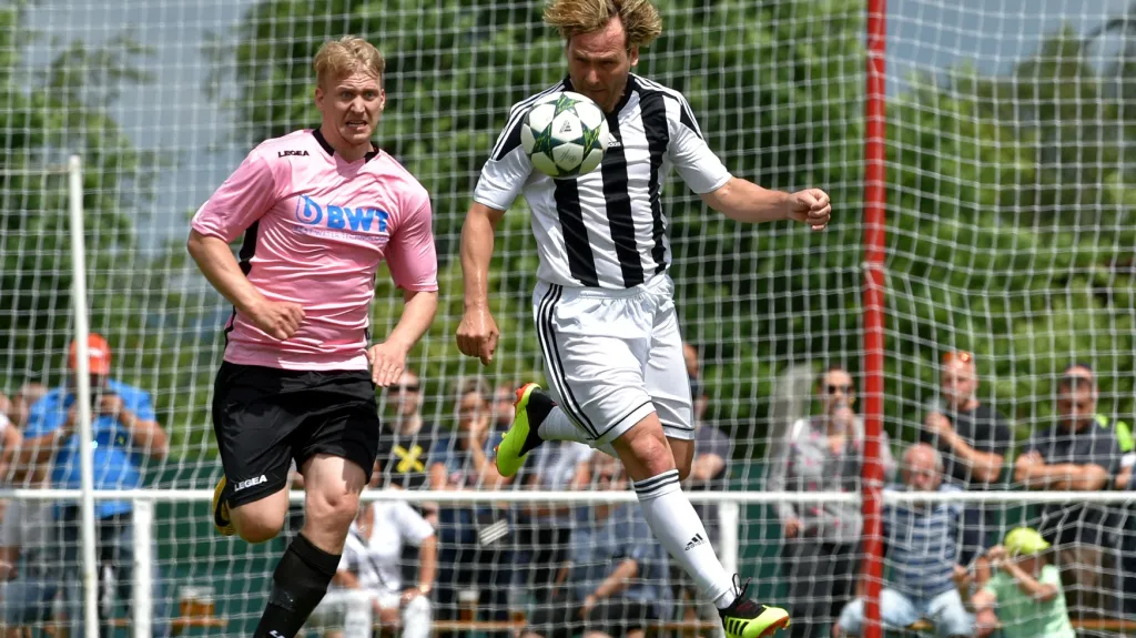 Pavel Nedvěd v dresu Skalné