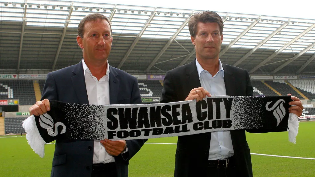 Nový trenér Swansea Michael Laudrup