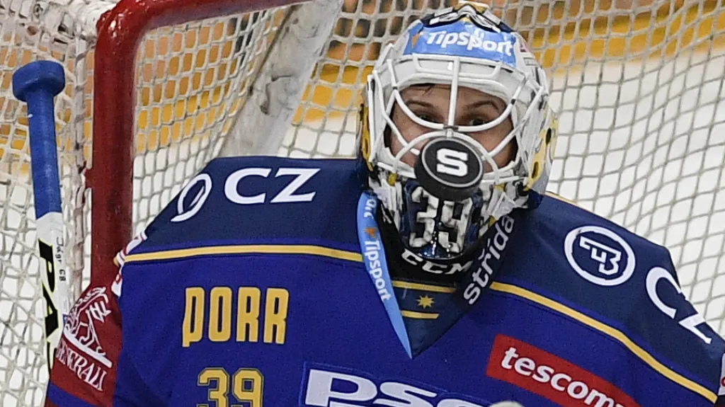 Zlínský brankář Libor Kašík