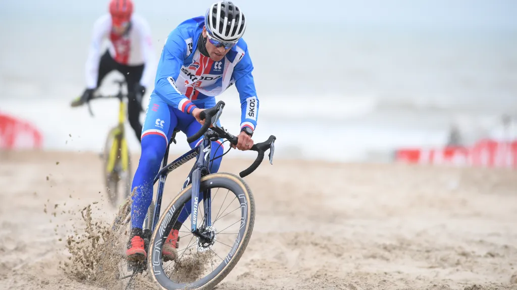 Zdeněk Štybar na MS v cyklokrosu v Oostende