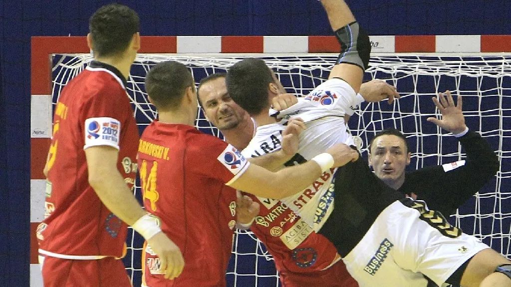 Utkání ČR - Makedonie