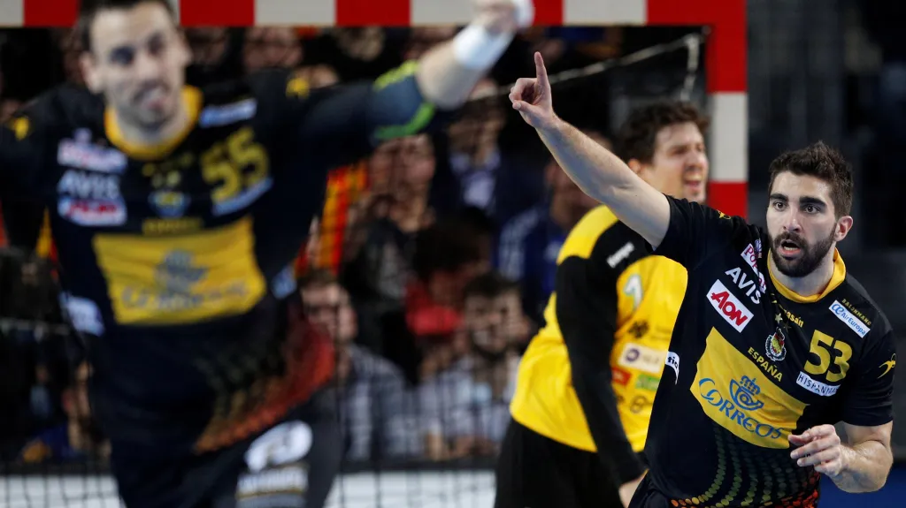 Radost španělských házenkářů