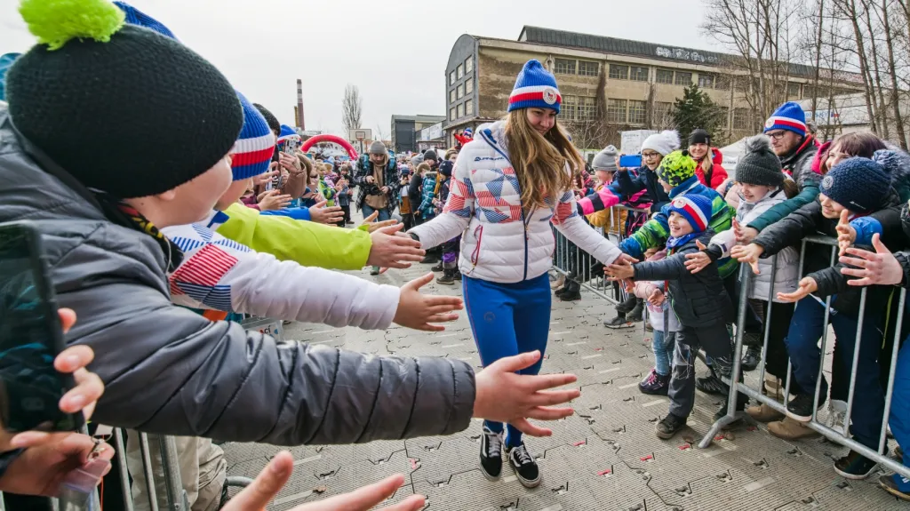 České hokejistky navštívily olympijský festival v Brně