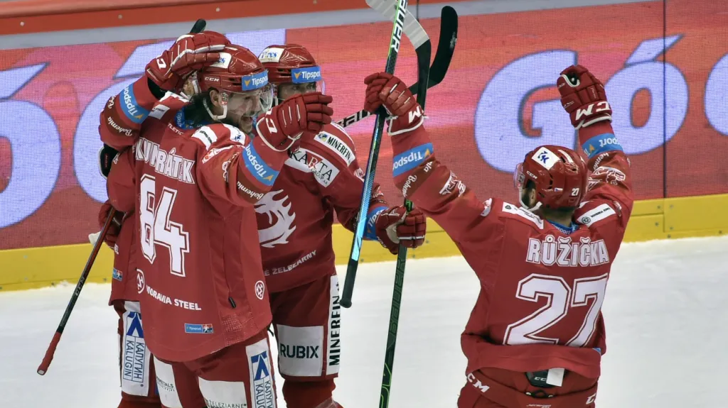 Gólová radost třineckých Ocelářů