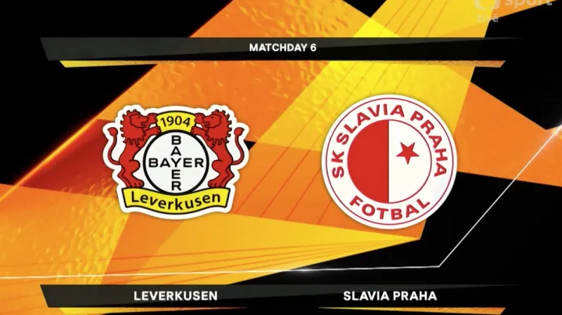 Sestřih utkání Bayer Leverkusen – Slavia Praha