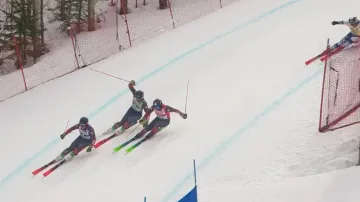 Jízda Daniela Pauluse v semifinále na SP v Craigleith
