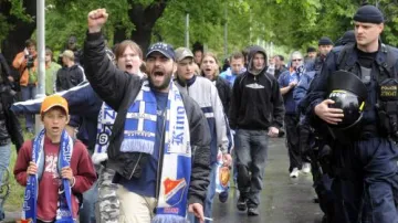 Fanoušci Baníku Ostrava