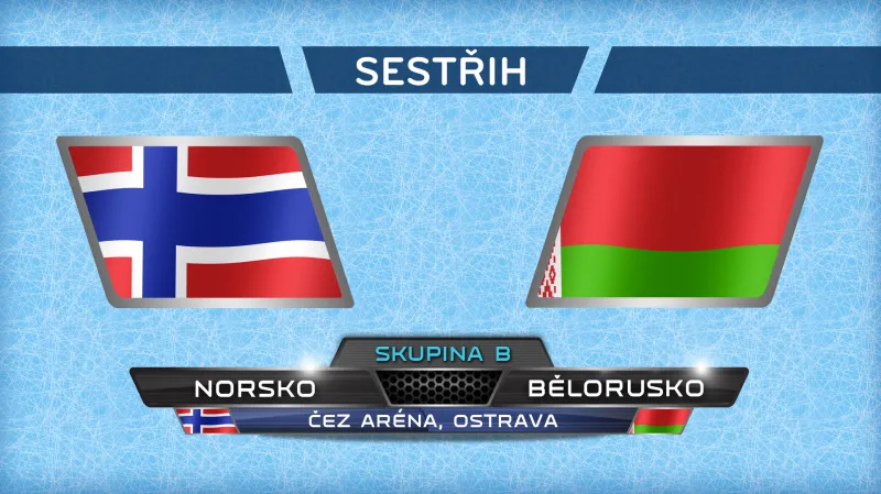 Sestřih utkání Norsko - Bělorusko