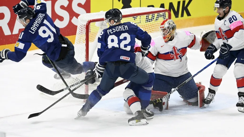 Utkání Velká Británie - Finsko