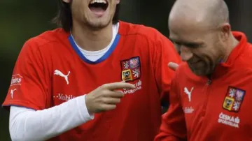 Tomáš Rosický a Jiří Štajner