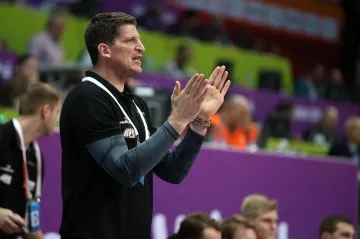 Trenér házenkářské reprezentace Daniel Kubeš