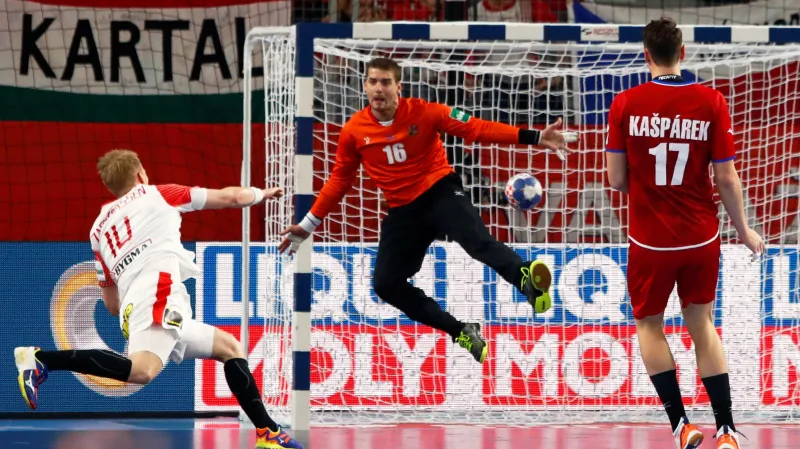 Házenkáři na evropském šampionátu senzačně porazili Dánsko