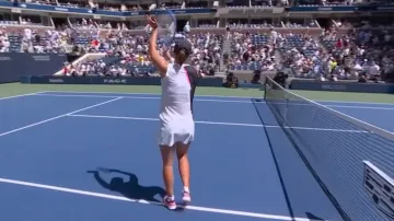 Šwiateková zvládla úvodní utkání US Open za hodinu