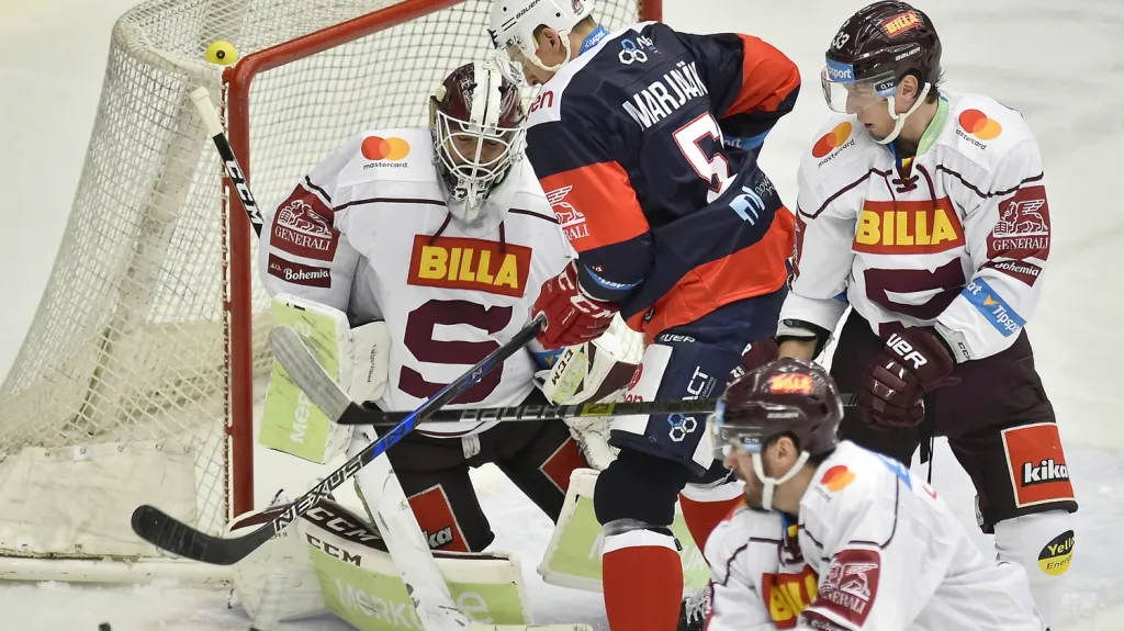 Utkání Chomutov - Sparta