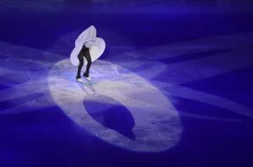 Exhibiční vystoupení Jevgenije Medveděvové