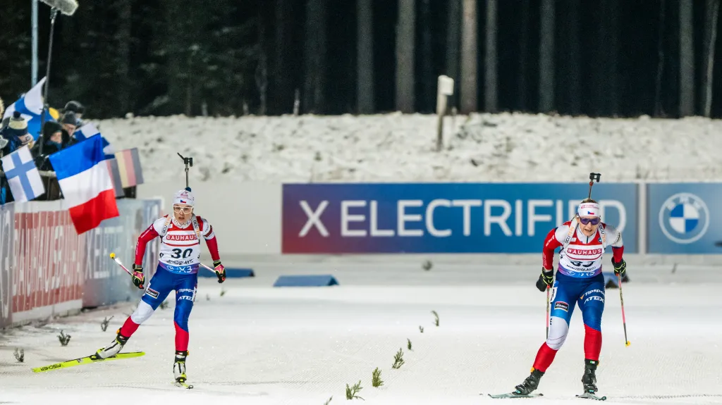 Tereza Voborníková a Lucie Charvátová