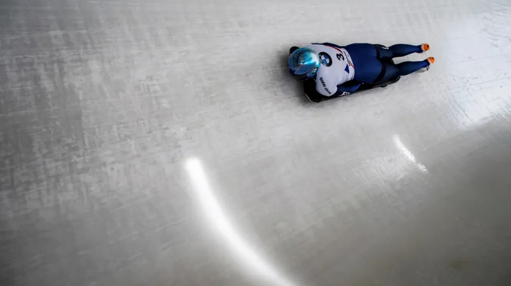 Česká skeletonistka Anna Fernstädtová 