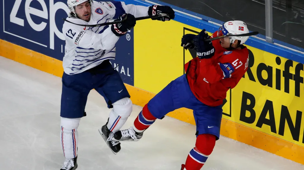 Utkání Norsko - Francie