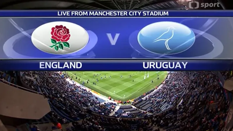 Sestřih utkání Anglie - Uruguay