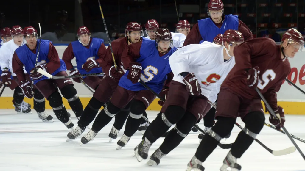 Sparťané během přípravy