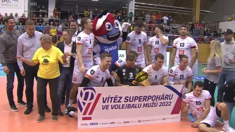 Superpohár volejbalistů vyhrálo Karlovarsko