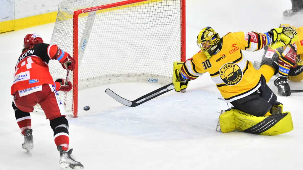 Utkání Hradec Králové - Litvínov