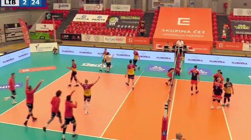 O pohár se utkají volejbalisté Karlovarska a Liberce
