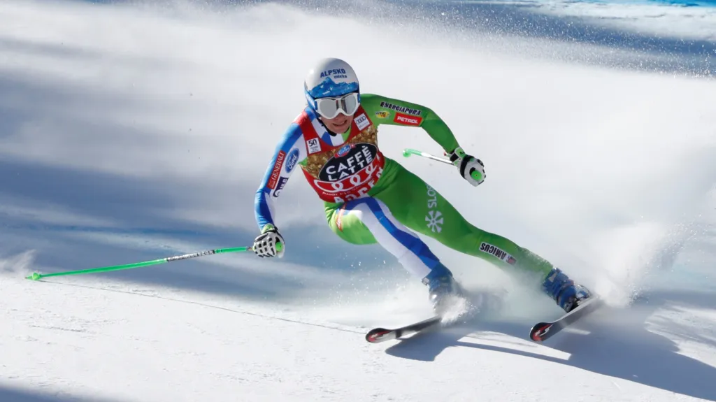 Ilka Štuhecová během SP v Aspenu