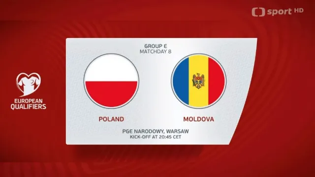 Sestřih utkání Polsko – Moldavsko