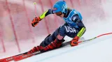 Jízda Mikaely Shiffrinové v 2. kole obřího slalomu v Kronplatzu